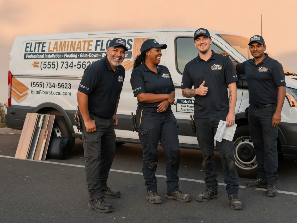 Laminate flooring installation company in Newcastle, TX